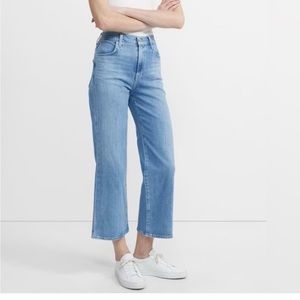 J Brand Joan crop stretch jeans wide leg